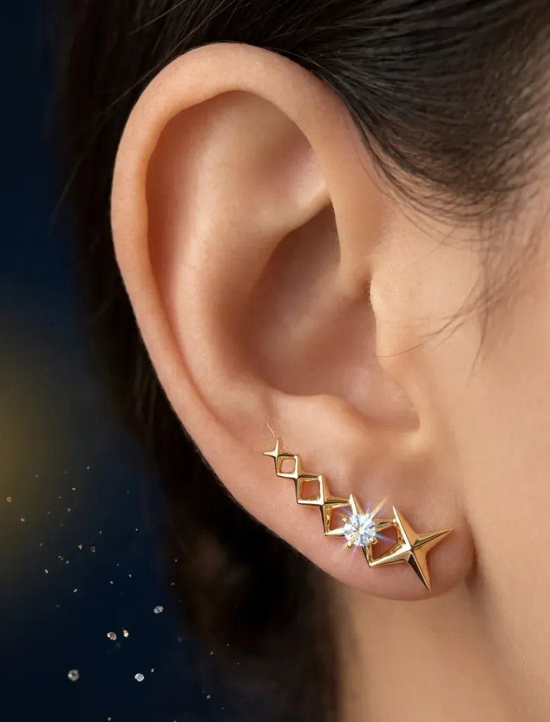 Stars earrings